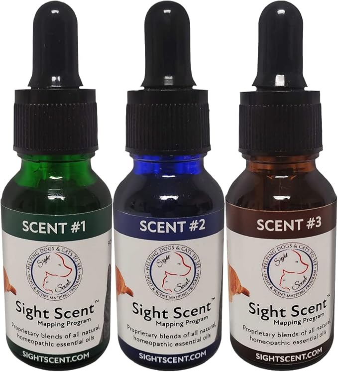 Sight and Scent Mapping Program for Blind or Sight Impaired Dogs and Cats, Set of 2, One for You and One for Friend/Family