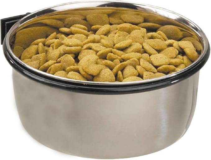 ProSelect Stainless Steel Coop Cups — Versatile Coop Cups for Pet and Animal Cages, 64-Ounce