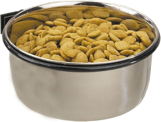 ProSelect Stainless Steel Coop Cups — Versatile Coop Cups for Pet and Animal Cages, 64-Ounce