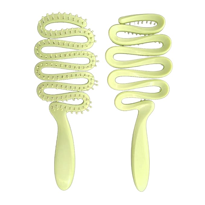 Soft Bristle Dog Brush for Small Breeds - Yorkie, Shih Tzu, Maltese Pomeranian Maltipoo Essential - 3 Color - Puppy Accessories (Green)