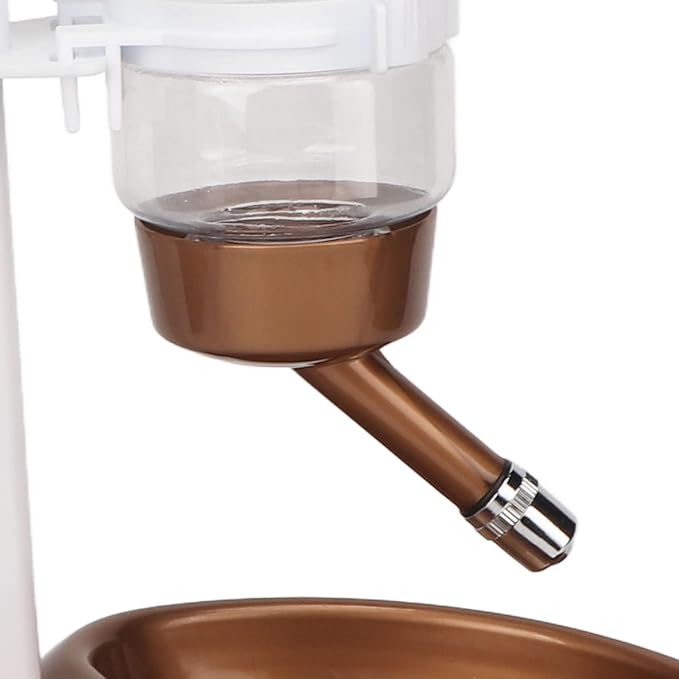 Automatic Gravity Dog Water Bowl Dispenser, BPA-Free, Height Adjustable Dog Automatic Water Food Feeder Large Capacity Pet Drinking Supplies for Pets