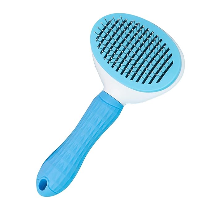 Pet Grooming Brush Dogs Brush Cat Brush Dog Slicker Brush Self ing Brush Pet Shedding Tools Pet Comb for Dogs and Cat Gently Removes Loose Hair