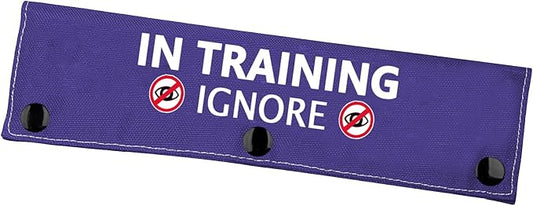 Training Ignore Dog Leash Wrap & Sleeve - Social Distancing Patch