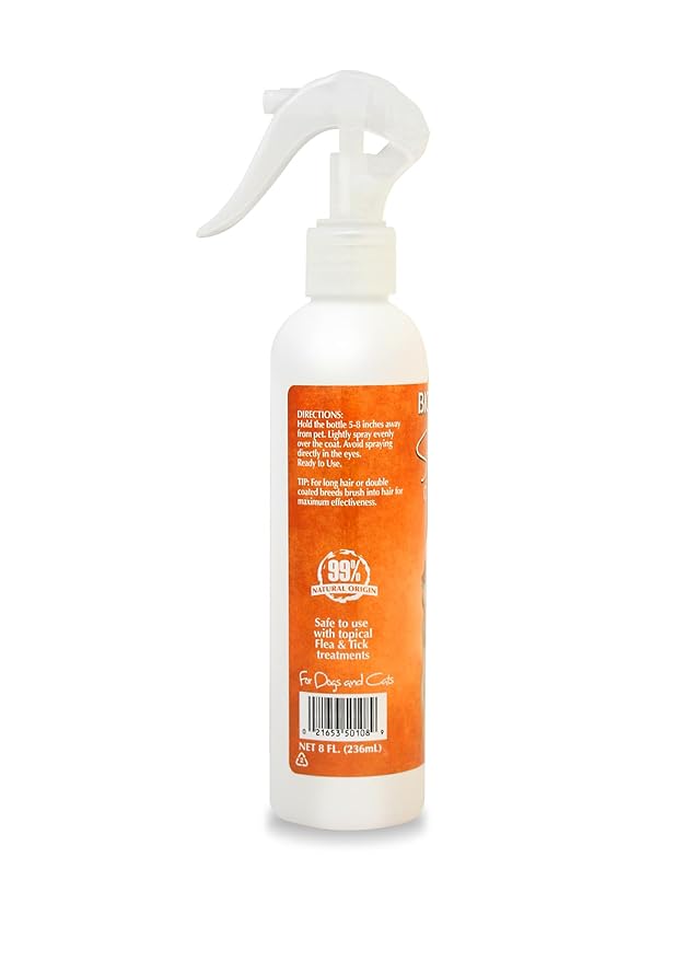 Bio-groom So-Stinky Unscented Odor Remover Pet Spray - Dog Bathing Supplies, Cat & Dog Grooming Supplies, Cruelty-Free, Made In Usa - 8 Fl Oz 1-Pack