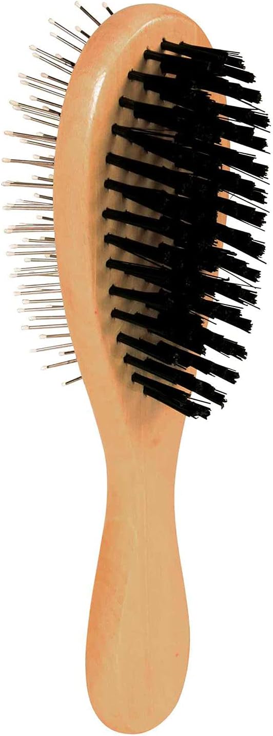 Trixie Wooden Brush, Double Sided, 5 22 cm