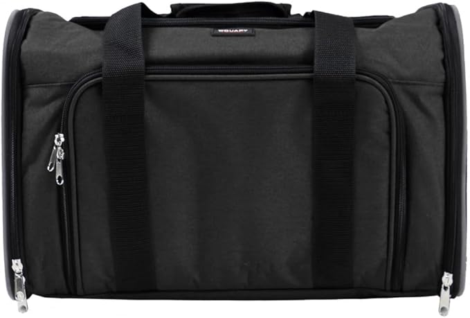 Wouapy Camping Dog Carrier Bag for Adventure, Black