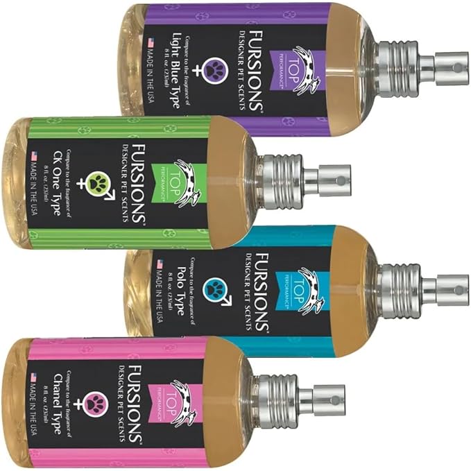 MPP Dog Cologne Designer Fragrance Inspired Long Lasting Luxury Scent Deodorizing (Blue)
