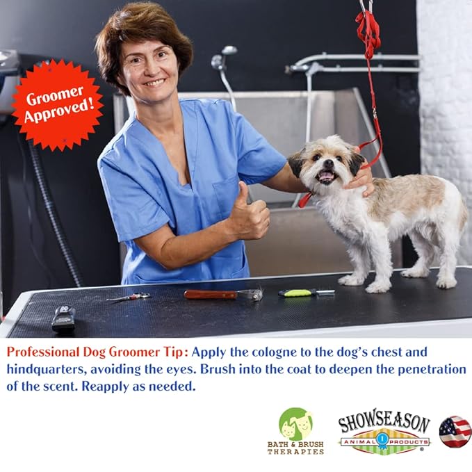 Showseason® Dog Gone Fresh Pet Cologne 8.5 oz For Dogs | Long-Lasting Odor Eliminator, Cruelty-Free, Paraben-Free, Biodegradable and Non-Toxic, Made in The USA