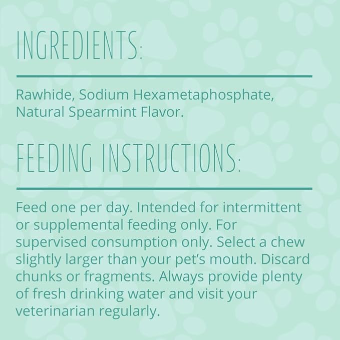 Better Belly Twists Fresh Breath, Digestible for Dogs (1 CASE of 24 Individual Packs of 4.4 OZ, Count of 25), P-94507-1