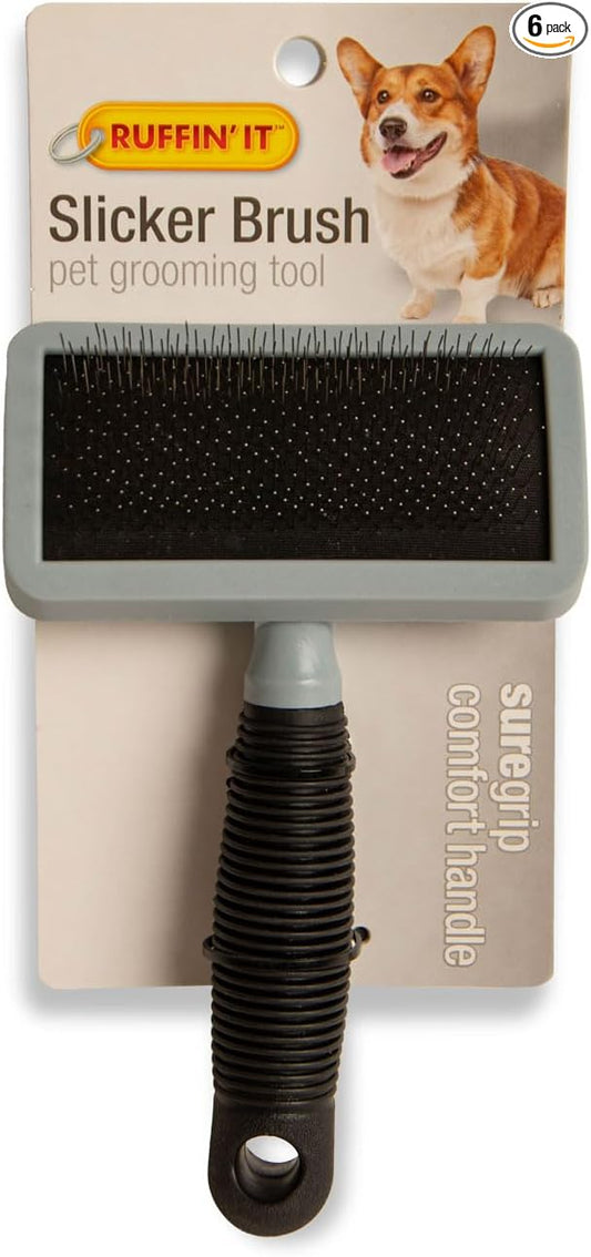 PetEdge 174239 19752 Pet Edge Small Slicker Brush, Medium (Pack of 6)