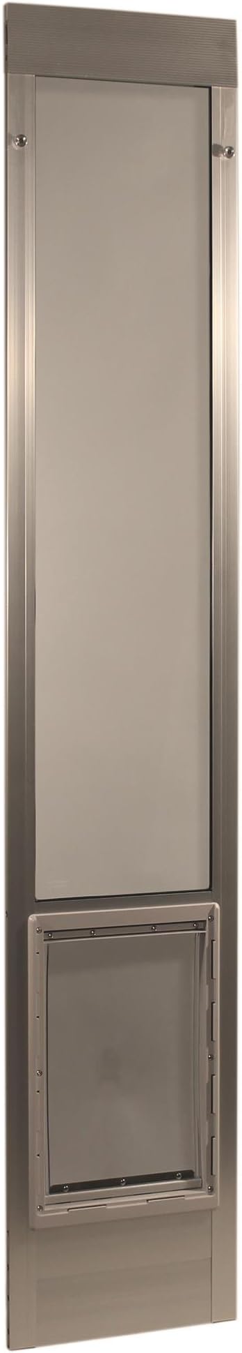 Perfect Pet 75" Pet Patio Door in Mill, 15.25IN x 1.875IN x 75IN, X-Large, Silver