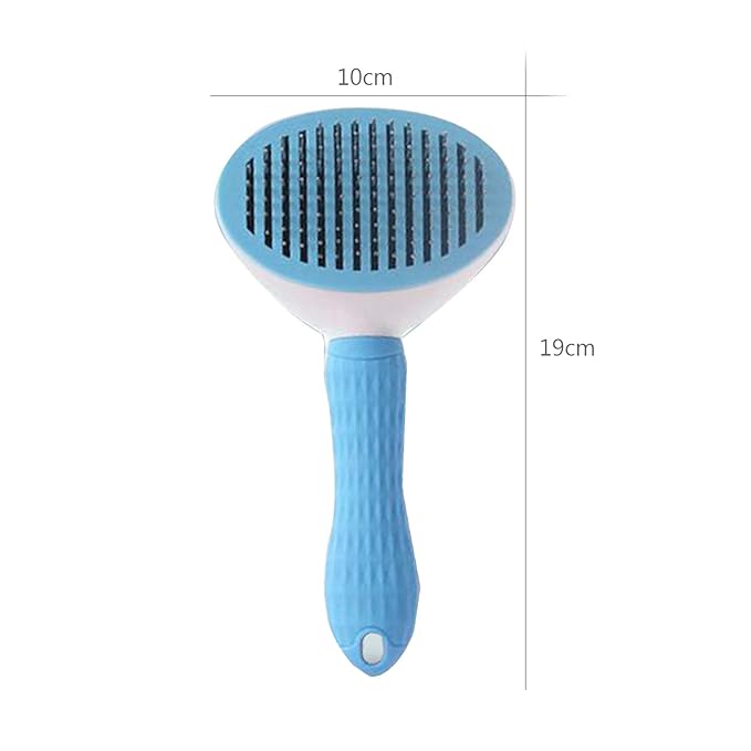 Pet Grooming Brush Dogs Brush Cat Brush Dog Slicker Brush Self ing Brush Pet Shedding Tools Pet Comb for Dogs and Cat Gently Removes Loose Hair