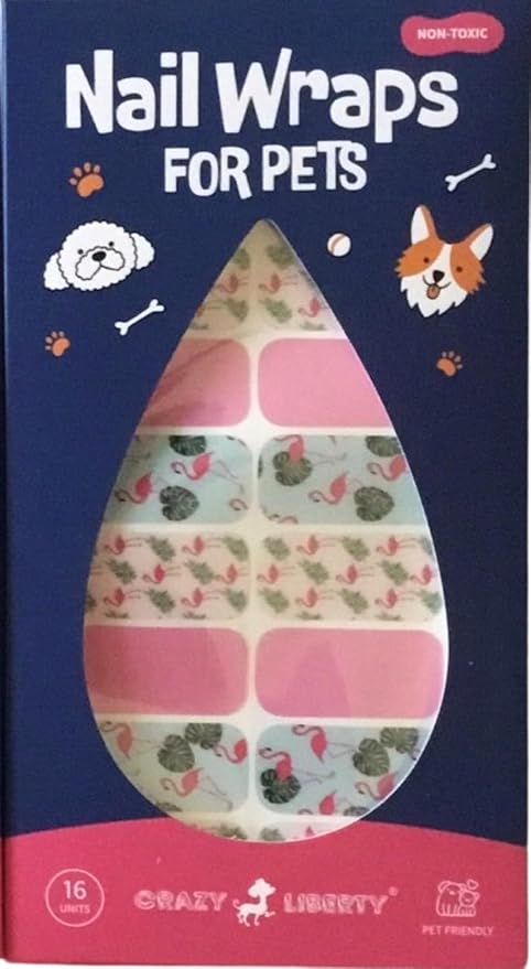 Pet Nail Polish Wraps