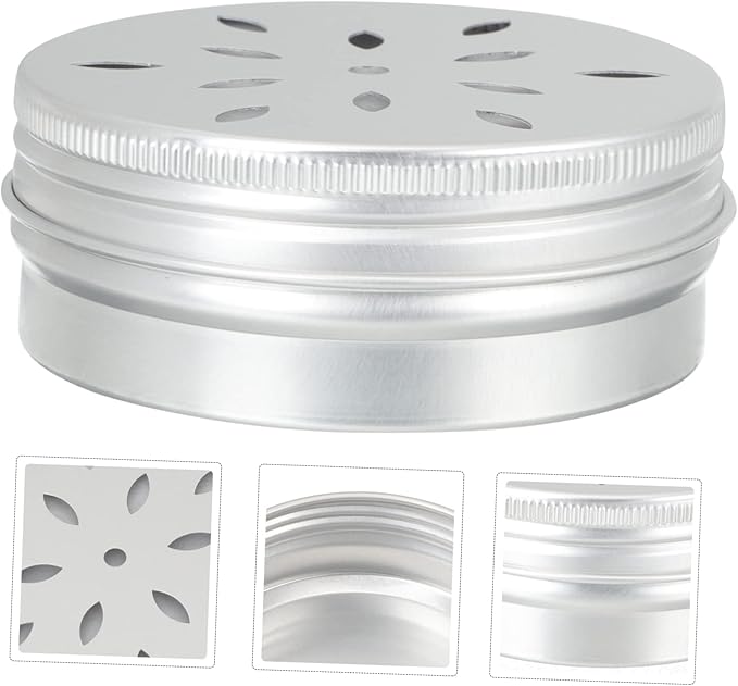 balacoo 30 pcs Dog Scent Training Containers Hollow Scent Work Tins Lids Dog Odor Training Tool Supplies