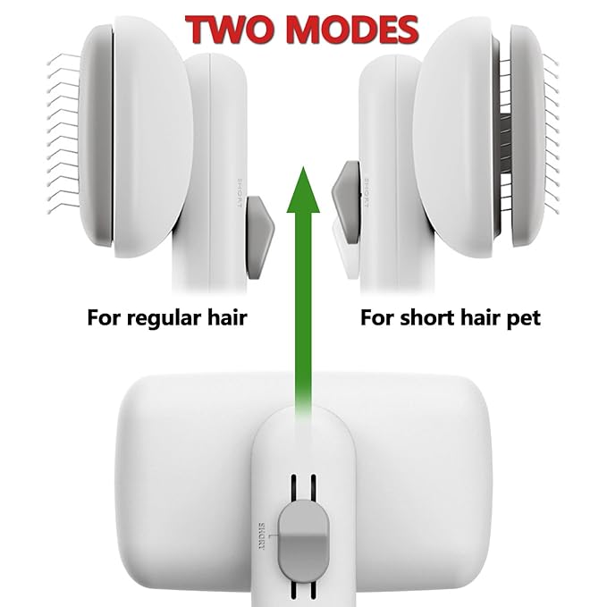 Cat Dog Self Cleaning Slicker Grooming Brush Pet Hair Removal Tool Reusable Lint Remover Carpet Scraper for Clothes Couch Pet Bed Furniture Bedding Sofa Car