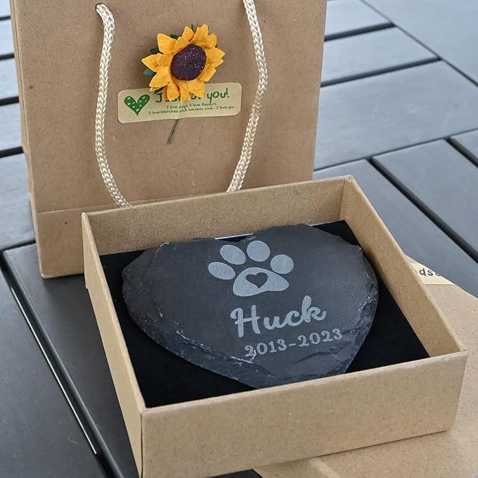 Personalized Memorial Stones, Pet Memorial Gifts, Pet Loss Gifts, Dog Memorial Gifts for Loss of Dog, Loss of Pet Sympathy Gift, Pet Passed Away Gift