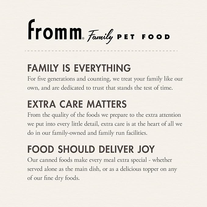 Fromm Lamb & Sweet Potato Pate Dog Food - Premium Wet Dog Food - Lamb Recipe - Case of 12 Cans