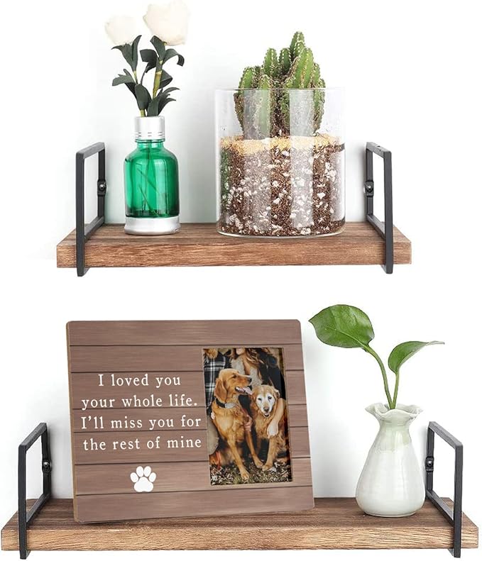 FONDCANYON Pet Memory Picture Frame - Dog & Cat Memorial Photo Frames, Sympathy Gifts for Loss of Pet (4x6 Inch)