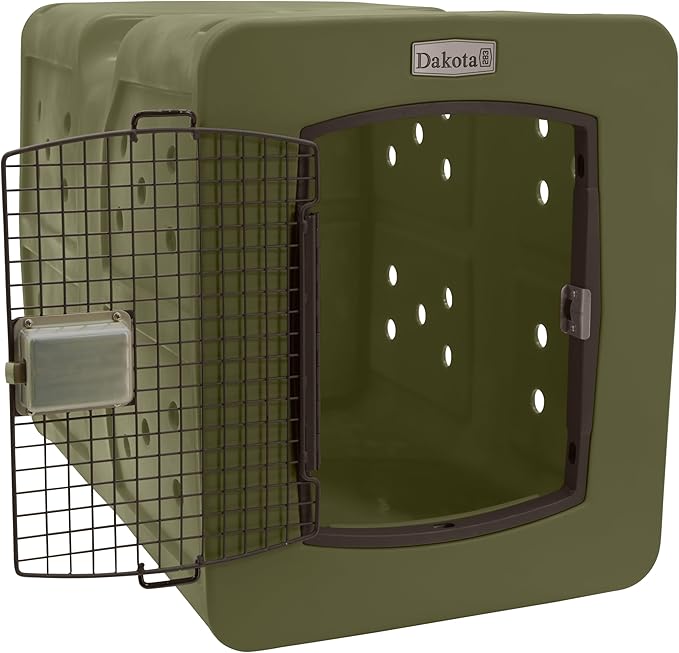 dakota283 D2-G3XLG-FRM-OLI Extra Large Kennel - Frame Door - Olive