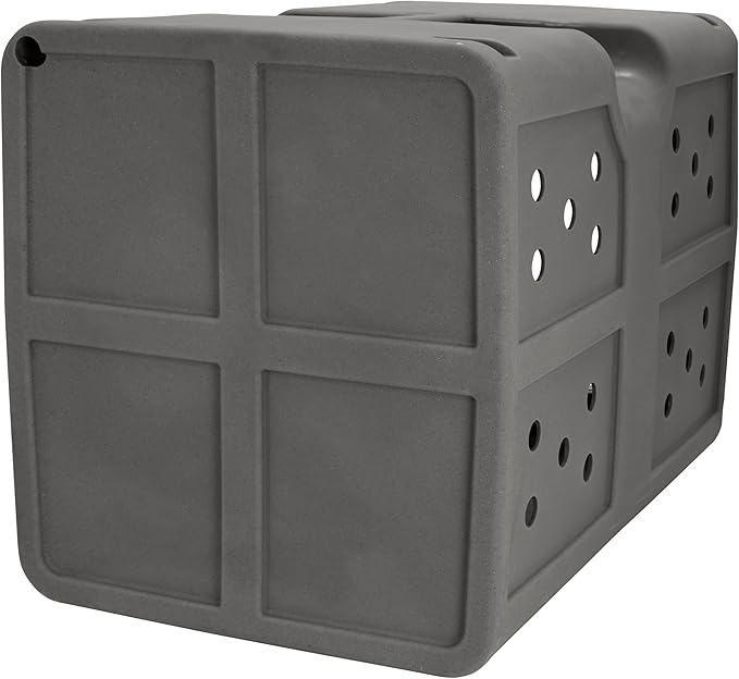 dakota283 Dakota 283 Large Kennel -Frame Door- Dark Granite