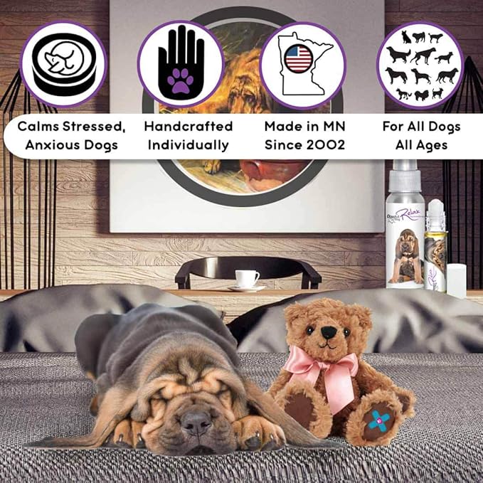 The Blissful Dog Bloodhound Relax Dog Aromatherapy Spray for Your Dog's Anxiety