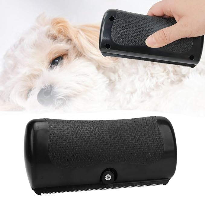 YUYTE Pet Deshedding Brush,Deshedding Dog Brush,Ergonomic Pet Grooming Brush for Dogs,Cats,Horses,Remove Knots