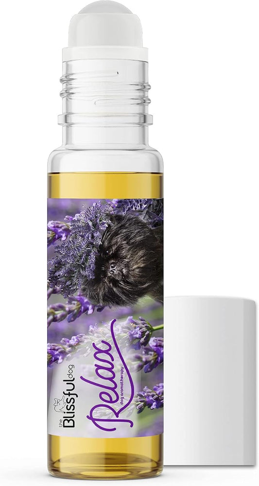 The Blissful Dog Affenpinscher Relax Roll-ON Aromatherapy for Dogs - Anxiety Relief for Dogs