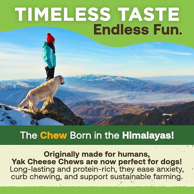 Ecokind Yak Chews - 12 Count Medium