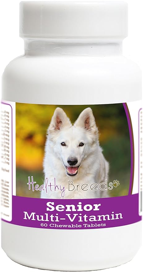 Healthy Breeds German Shepherd Senior Dog Multivitamin Tablets 60 Count