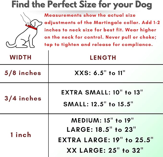 Martingale Collar for Dogs, Biothane, Stainless Steel Hardware, No Pull, Made in The USA, Professional Grade, XS, Brown
