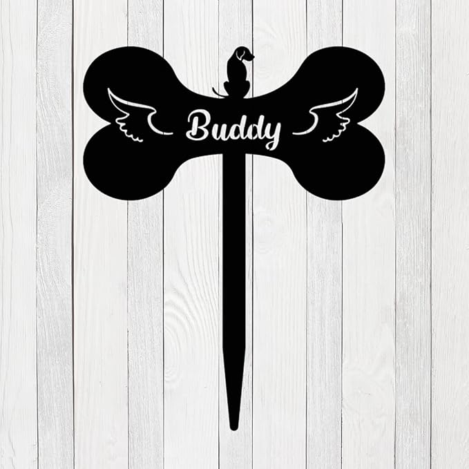 Custom Dog Grave Markers Personalized Dog Memorial Grave Stake Dog Memorial Marker Pet Grave Markers Pet Sympathy Gift