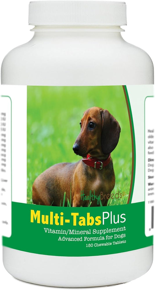 Healthy Breeds Dachshund Multi-Tabs Plus Chewable Tablets 180 Count