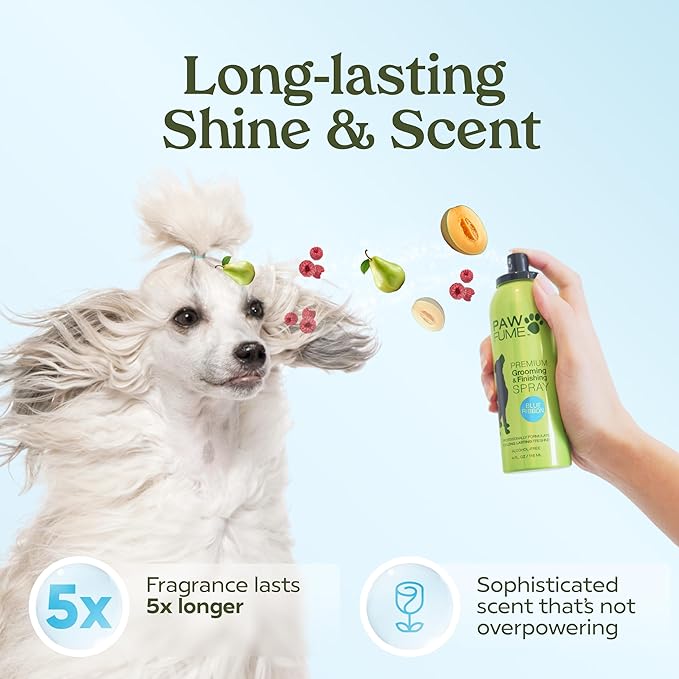 Paw Fume Grooming Dog Spray (Blue Ribbon) + Spray Dog Lotion