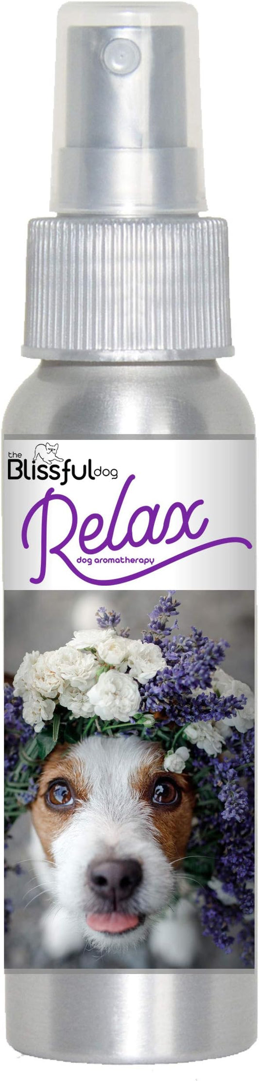 The Blissful Dog Jack Russell Terrier Relax Dog Aromatherapy Spray for Your Dog's Anxiety