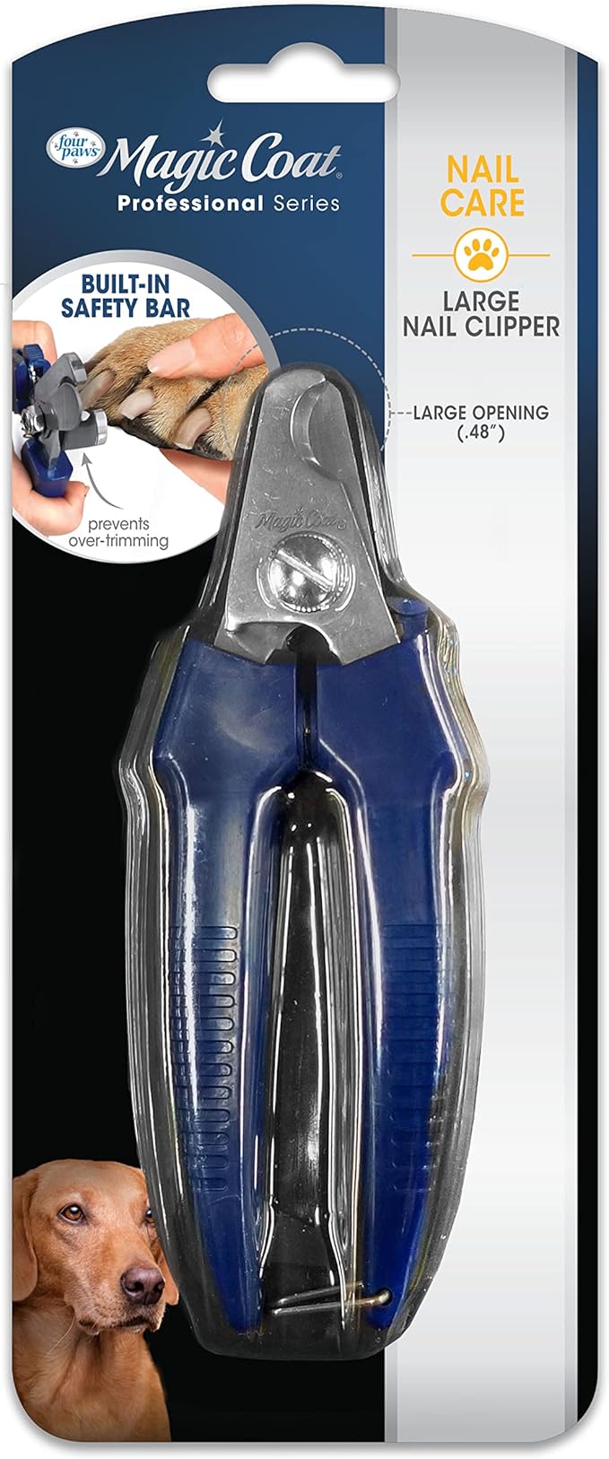 Four Paws Magic Coat Professional Series Grooming Brushes for Dogs & Cats l Trimmers, Nail Clippers, & Brushes Dog & Cat (Packaging May Vary)
