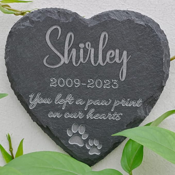 Pet Memorial Gifts, Personalized Memorial Stones, Dog Loss Sympathy Gift, Pet Loss Gifts, Pet Remembrance Gift Dog, Dog Bereavement Gifts for Loss of Pet, Cat Memorial Gifts