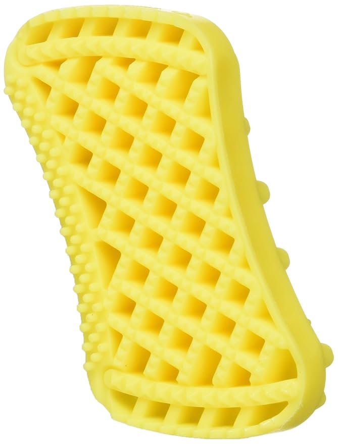 Pet + Me Multi-functional Grooming Brush for Short Hair Dog, Yellow