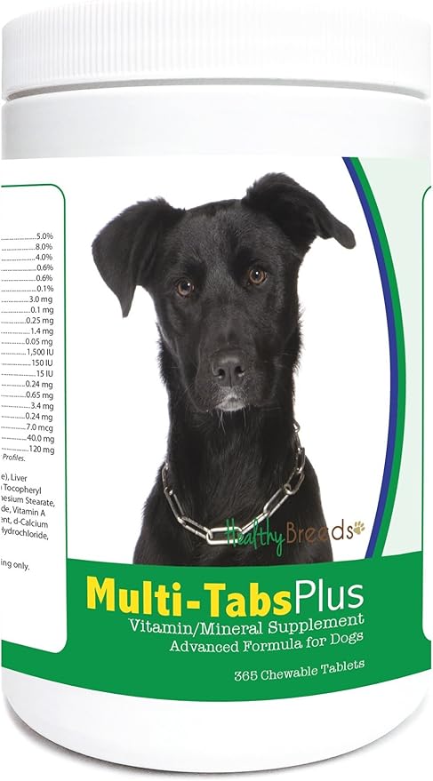 Healthy Breeds Mutt Multi-Tabs Plus Chewable Tablets 365 Count