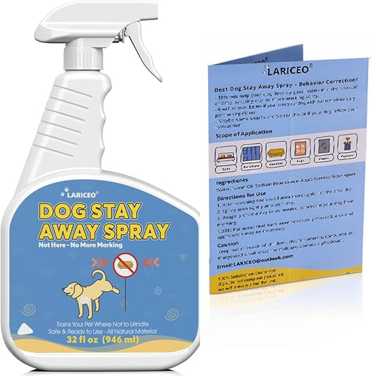 32 Oz Dog Behavior Correction Spray | Training Aid Spray for Dogs | Dog Not Here Pee | Stop Unwanted Dog Marking Behavior