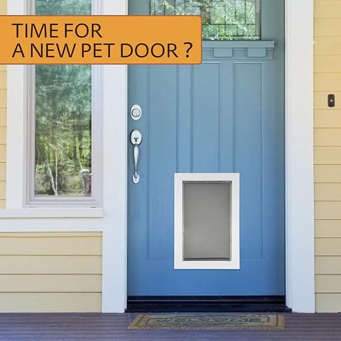 Medium Replacement Dog Door Flap Compatible with PetSafe Measures 8 1/8” x 12 7/8” PAC 11-11038（2 Packs）