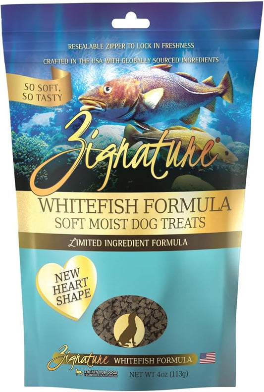 Zignature Whitefish Soft Moist Treats for Dogs