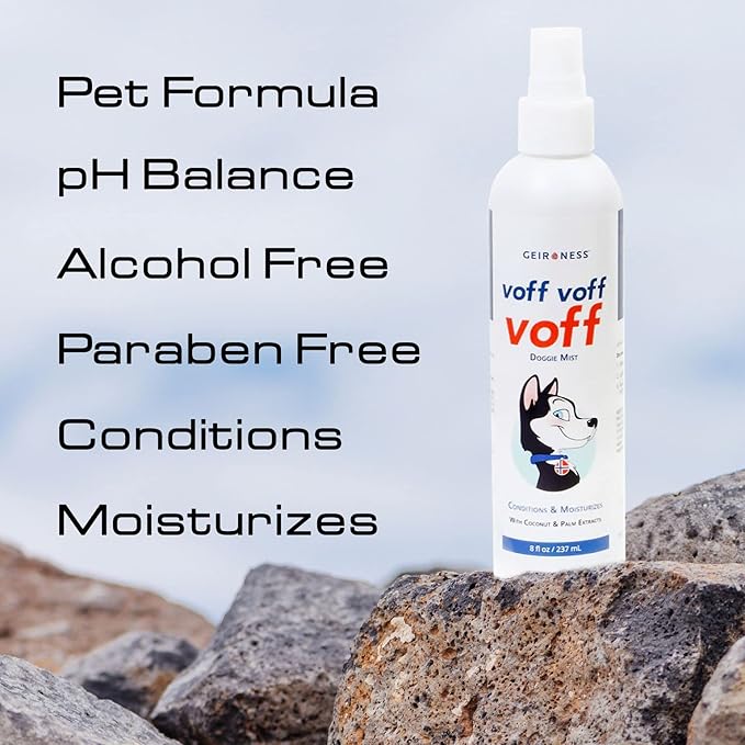 Geir Ness Voff Voff Voff Doggie Mist - All Natural Cologne Spray for Dogs - Pet Deodorant Spray with Plant Base Natural Ingredients