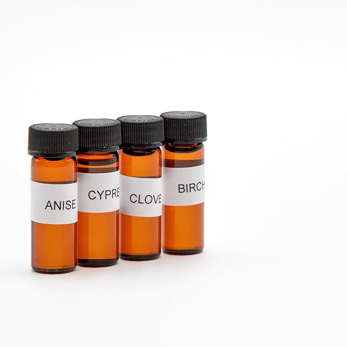 Leerburg AKC/NACSW/CKC/UKC Scent Work Refill Kits, Essential Oils & Swabs for Dog Training - Scent Work Training Essential Oils Vary with Dog Sport Kit: Anise, Clove, Birch, Cypress, Myrrh, Vetiver