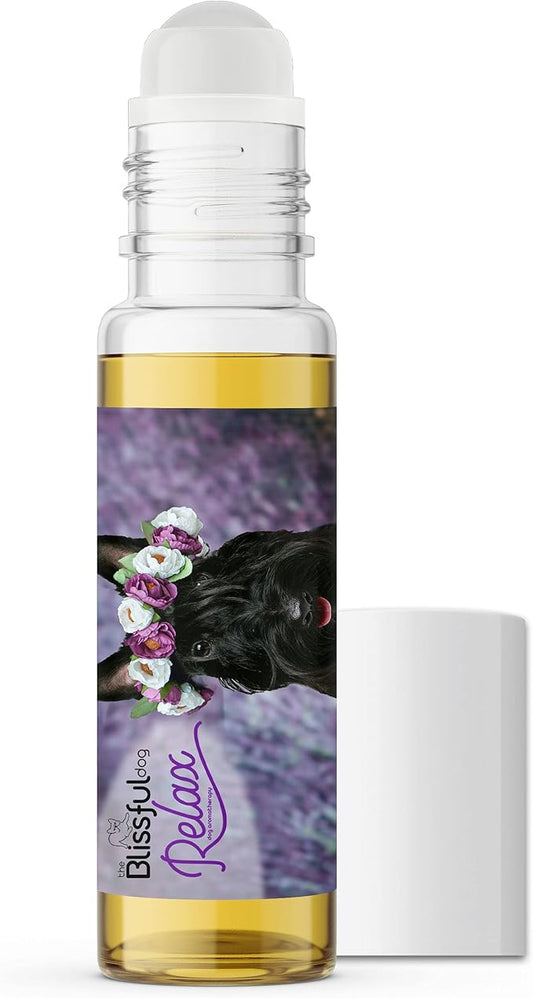 The Blissful Dog Scottish Terrier Relax Dog Aromatherapy, 0.45-Ounce Roll-On
