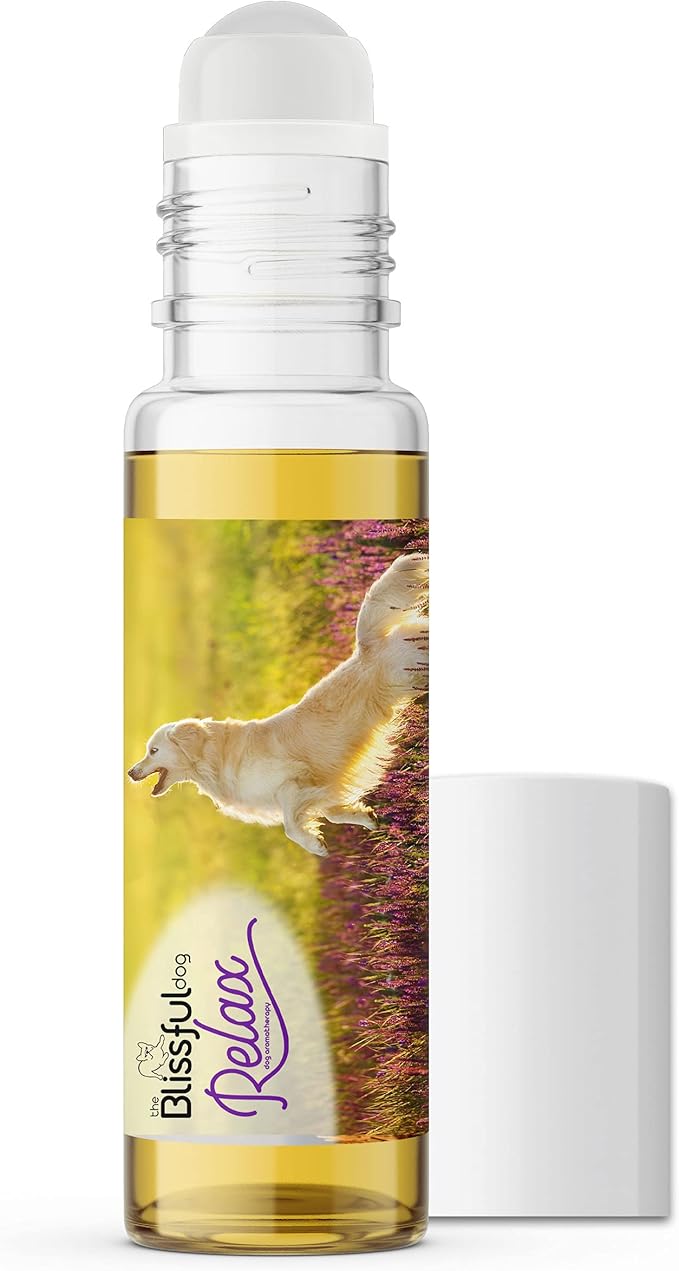 The Blissful Dog Golden Retriever Relax Roll-ON Aromatherapy for Dogs - Anxiety Relief for Dogs