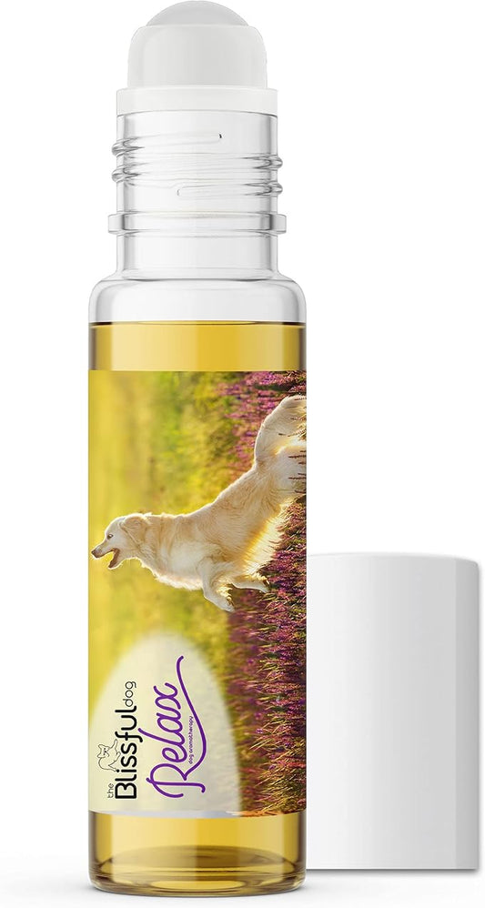 The Blissful Dog Golden Retriever Relax Roll-ON Aromatherapy for Dogs - Anxiety Relief for Dogs