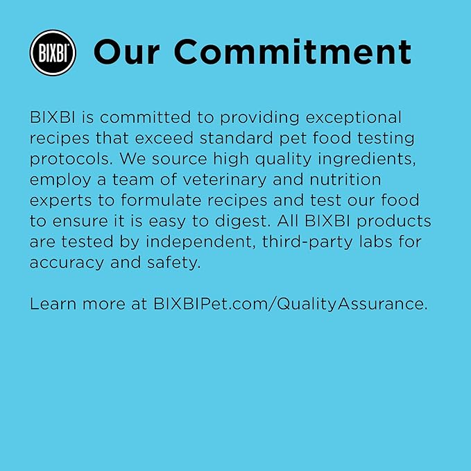 BIXBI Liberty Ancient Grains Dry Dog Food, Rancher’s Red Recipe – Fresh Meat, High Protein, Wholesome Grains – USA Made, 4 lbs