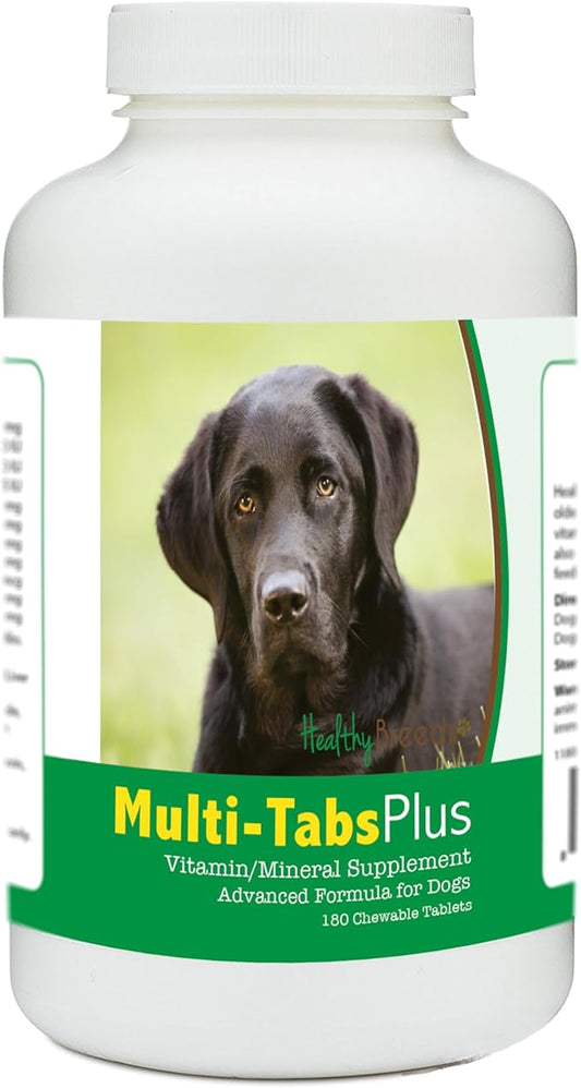 Healthy Breeds Labrador Retriever Multi-Tabs Plus Chewable Tablets 180 Count