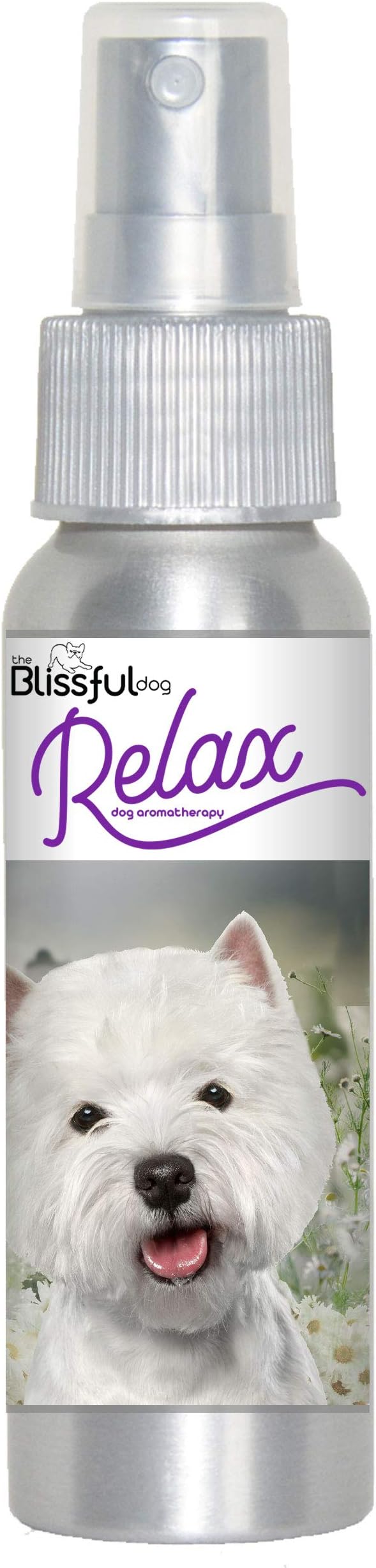 The Blissful Dog West Highland White Terrier Relax Dog Aromatherapy Spray for Your Dog's Anxiety