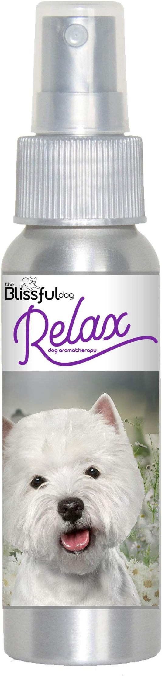 The Blissful Dog West Highland White Terrier Relax Dog Aromatherapy Spray for Your Dog's Anxiety